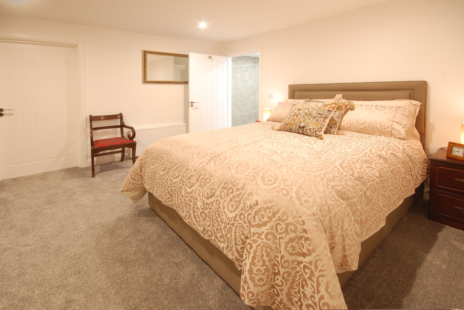 Ensuite bedroom at Arran View Bed and Breakfast, Cairncastle
