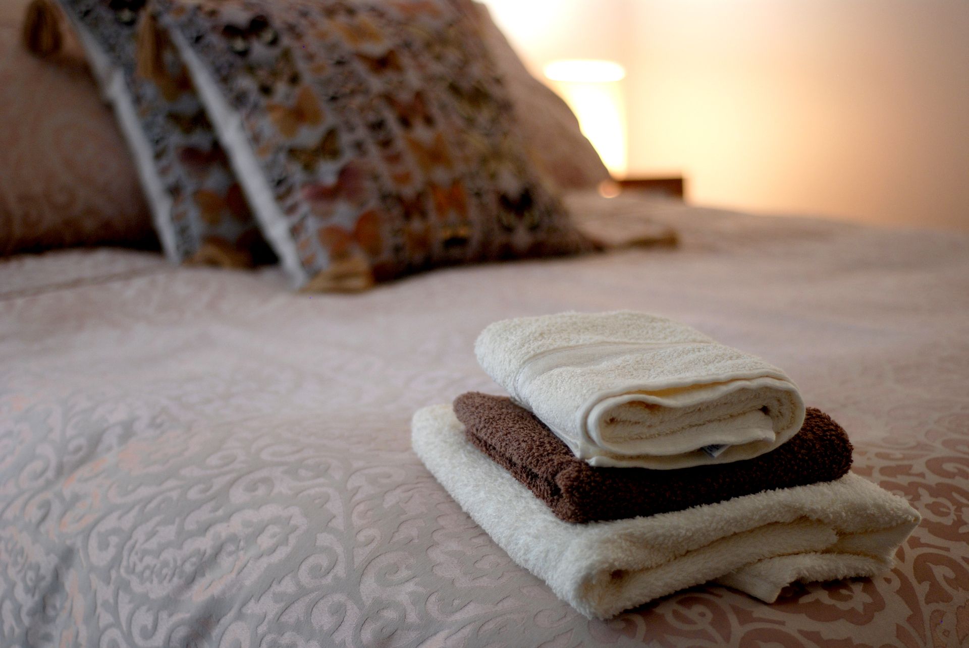 Guest bedroom at Arran View Bed and Breakfast, Cairncastle