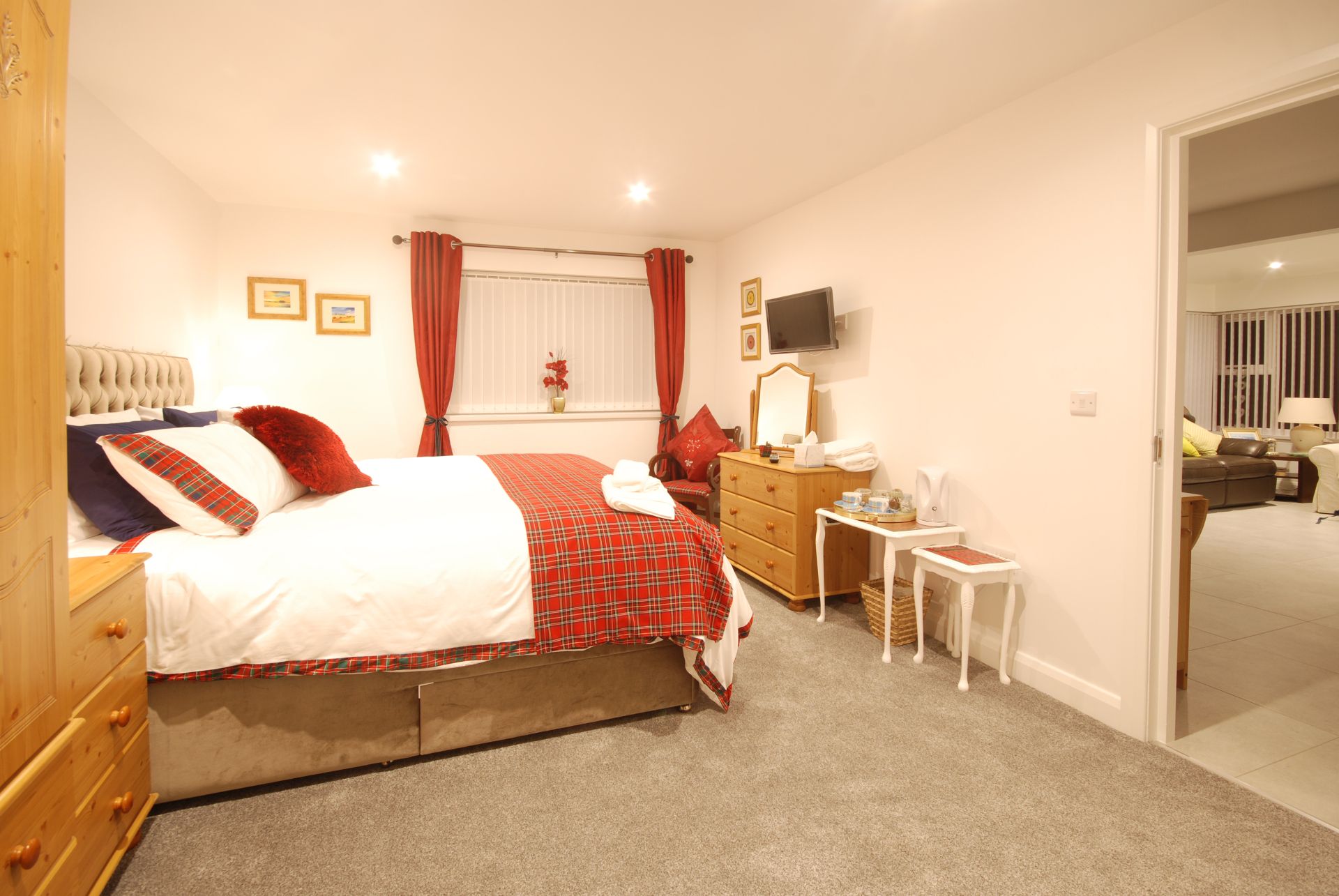Bedroom 2 second view at Arran View B&B