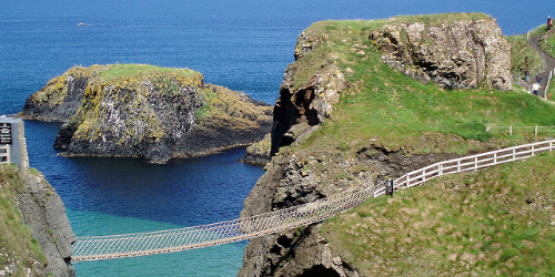 Carrick-a-rede Rope Bridge — day trip from Arran View B&B, Antrim Coast