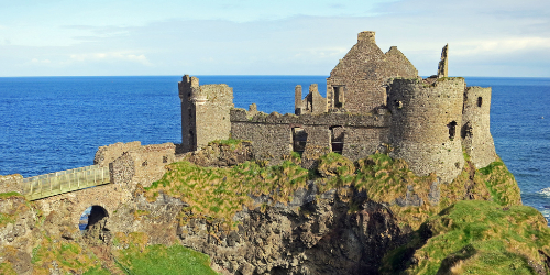 Dunluce Castle & Visitor Centre — day trip from Arran View B&B, Antrim Coast