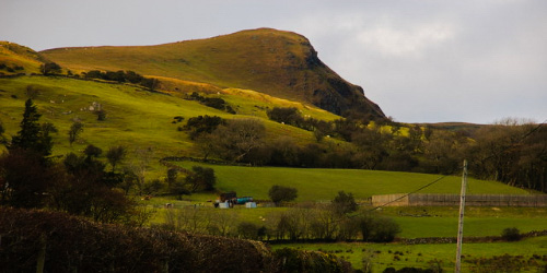 Sallagh & Scawt Hills (Game of Thrones® locations: Winterfell) — day trip from Arran View B&B, Antrim Coast